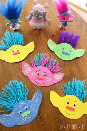 Cute Crafts For Kids
 How To Make A Troll Magnet and Get Interactive With Trolls