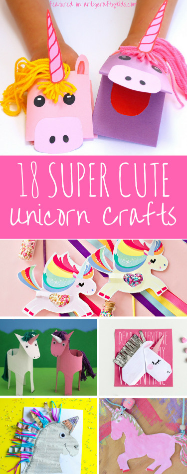 Cute Crafts For Kids
 Super Cute Unicorn Crafts Arty Crafty Kids