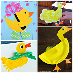 Cute Crafts For Kids
 Darling Duck Crafts for Kids to Make Crafty Morning