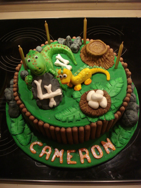 Dinosaur Birthday Cake
 Dinosaur T Rex Cake CakeCentral