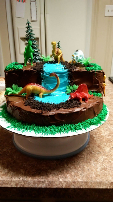 Dinosaur Birthday Cake
 Best 25 Dinosaur cake ideas on Pinterest