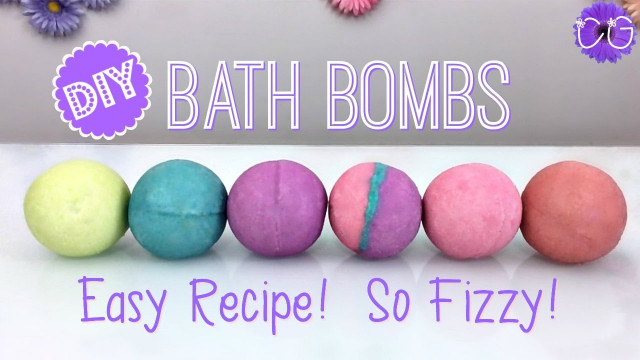 DIY Bath Bombs For Kids
 DIY Giant Fizzy Bath Bombs Easy Recipe