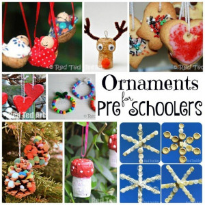 DIY Christmas Decorations For Kids
 DIY Christmas Ornaments Red Ted Art s Blog