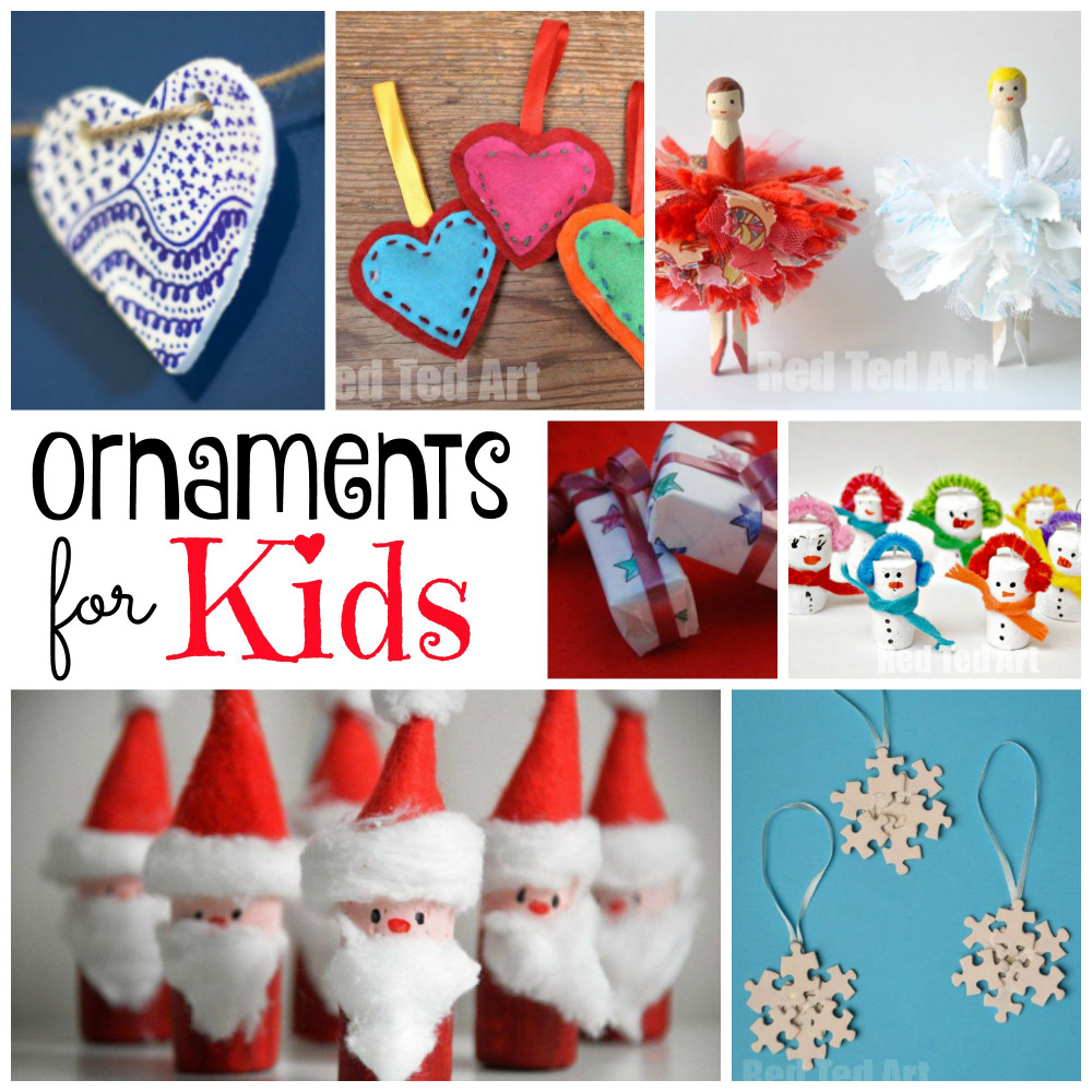 DIY Christmas Decorations For Kids
 DIY Christmas Ornaments Red Ted Art s Blog