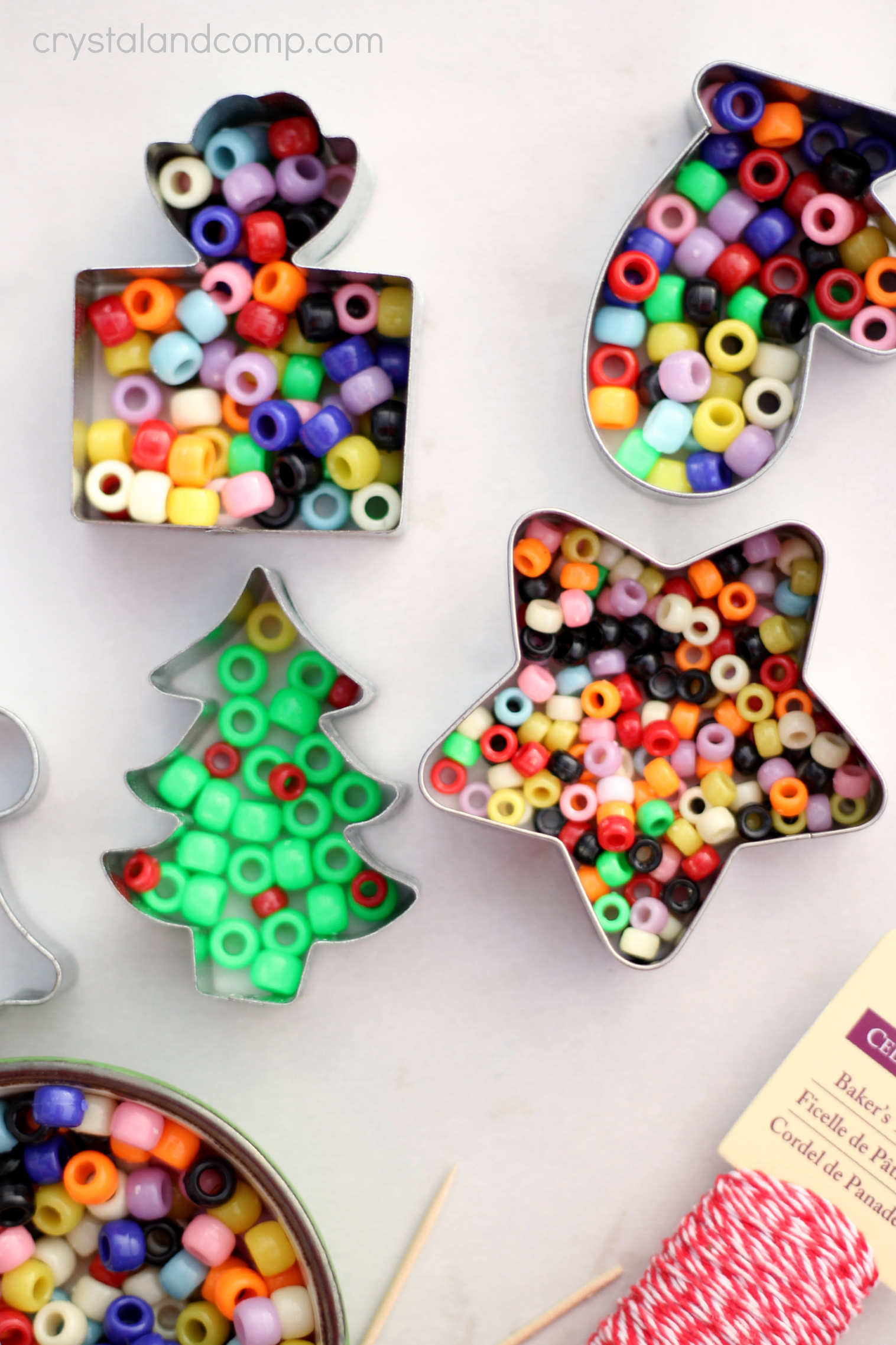 DIY Christmas Decorations For Kids
 Handmade Beaded Christmas Ornaments
