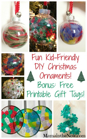 DIY Christmas Decorations For Kids
 Easy Kid Friendly DIY Christmas Ornaments