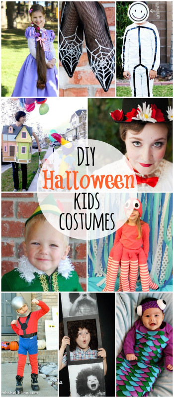DIY Costume For Kids
 DIY Halloween Kids Costumes