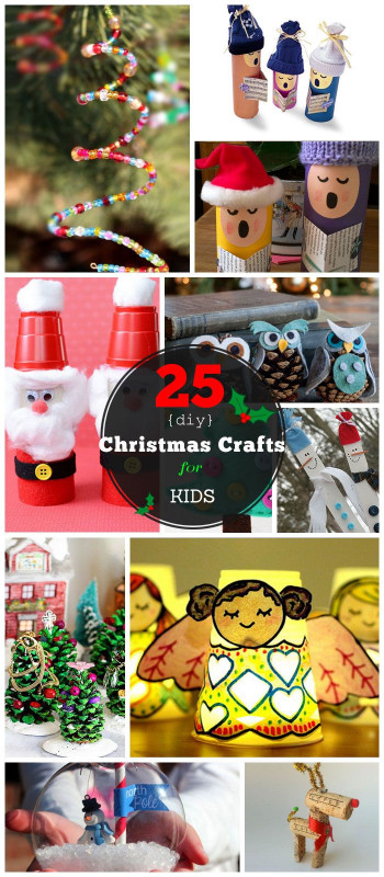 DIY Crafts For Kids
 30 Christmas Crafts For Kids to Make DIY