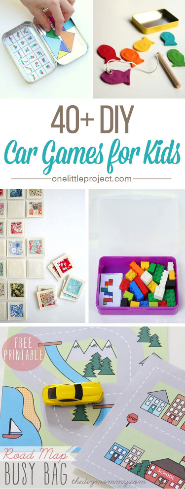 DIY Games For Kids
 40 DIY Car Games for Kids