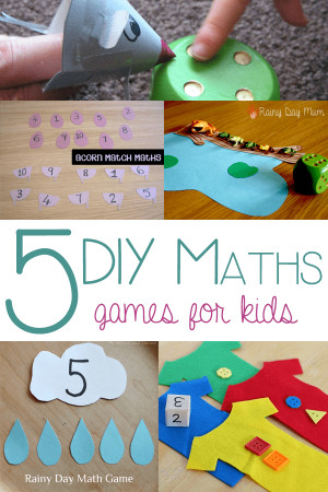 DIY Games For Kids
 5 DIY Math Games for Kids