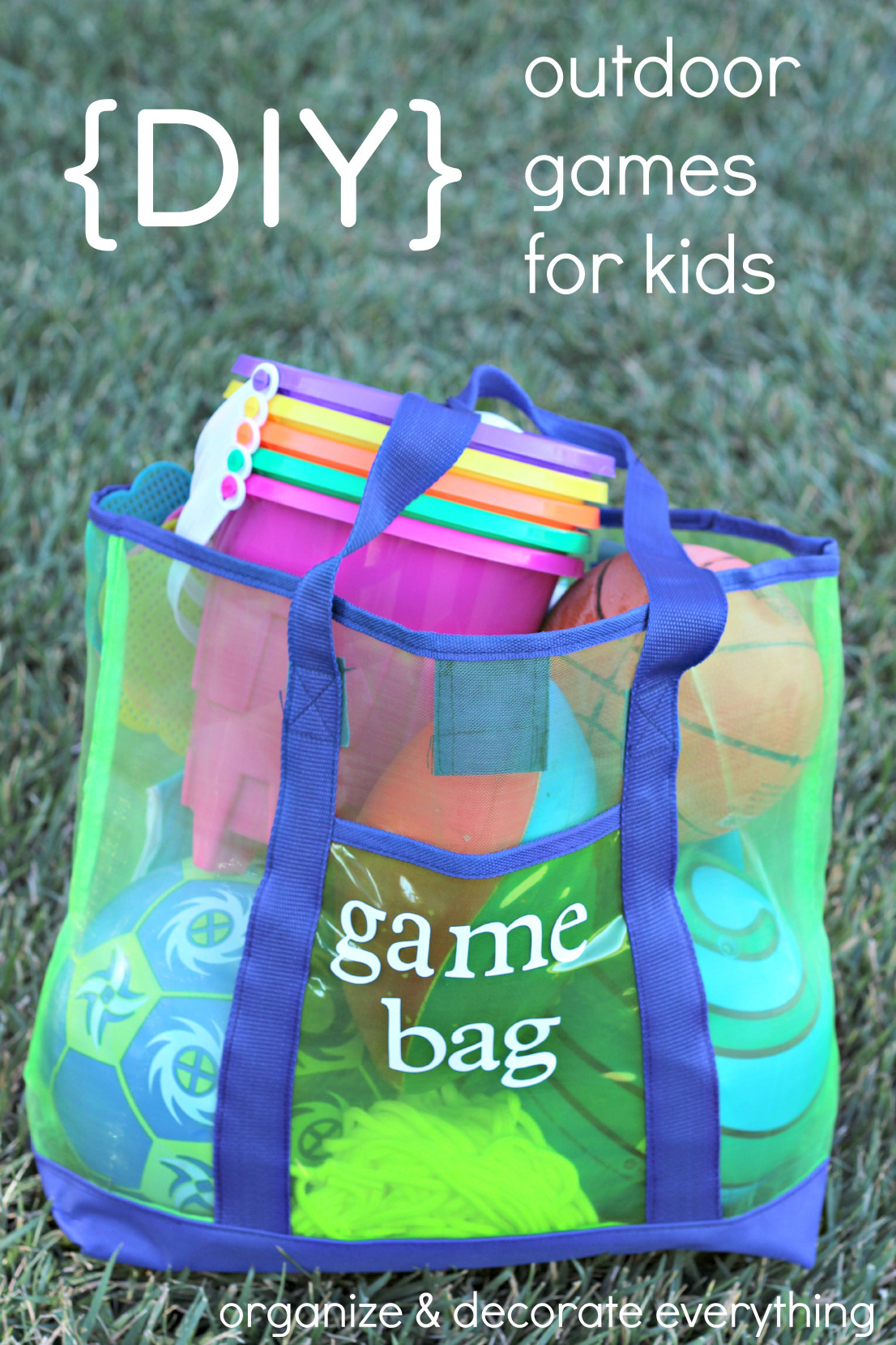DIY Games For Kids
 DIY Outdoor Games for Kids Organize and Decorate Everything