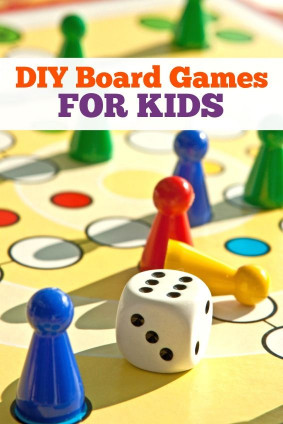 DIY Games For Kids
 25 best ideas about Homemade board games on Pinterest