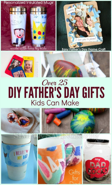 DIY Gifts For Kids
 Over 25 DIY Father s Day Gifts Kids Can Make
