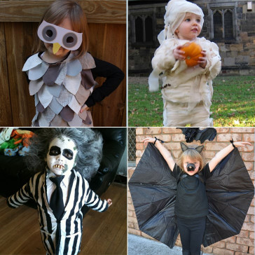 DIY Halloween Costumes For Kids
 DIY Kids Halloween Costumes From Old Clothes