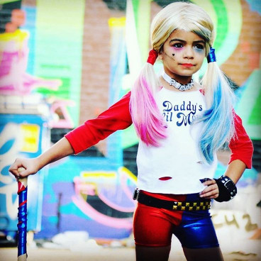 DIY Harley Quinn Costume For Kids
 25 best ideas about Harley quinn kids costume diy on
