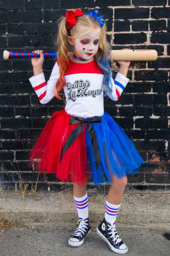 DIY Harley Quinn Costume For Kids
 Harley Quinn Kid Costume Boutique Outfits