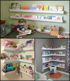 DIY Kids Book Shelf
 37 DIY Bookshelf Ideas Unique and Creative Ideas