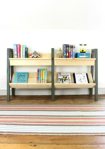 DIY Kids Bookshelf
 DIY Midcentury Modern Bookshelf Jaime Costiglio