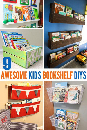 Diy Kids Bookshelf New 9 Awesome Diy Kids Bookshelves