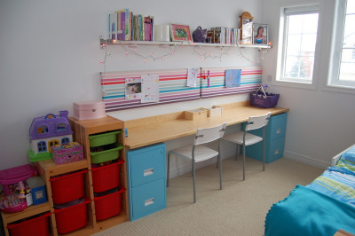 DIY Kids Desk
 DIY Filing Cabinet Desk northstory