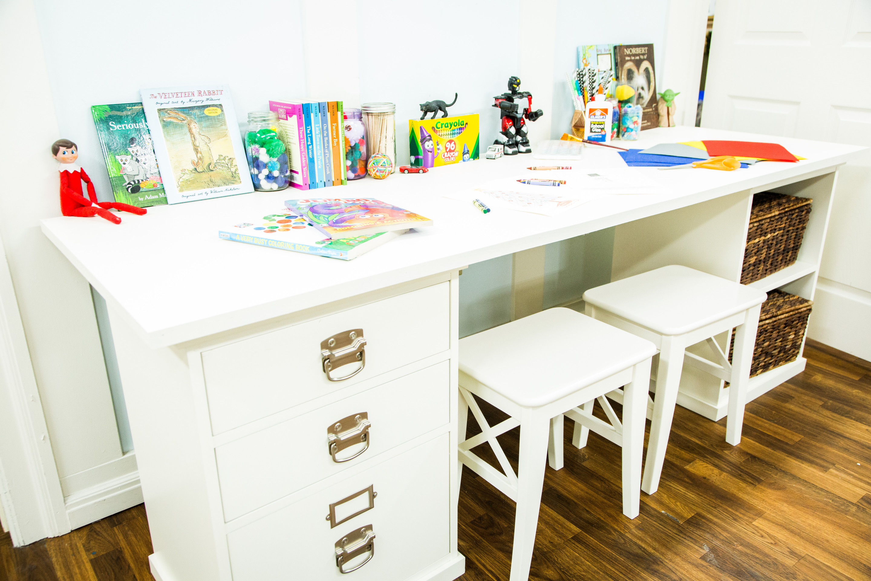 DIY Kids Desks
 DIY Kids Craft Table Home & Family