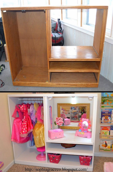 DIY Kids Furniture
 25 best ideas about Old Entertainment Centers on