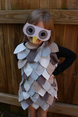DIY Kids Halloween Costumes
 DIY Last Minute Kids Owl Costume For Halloween