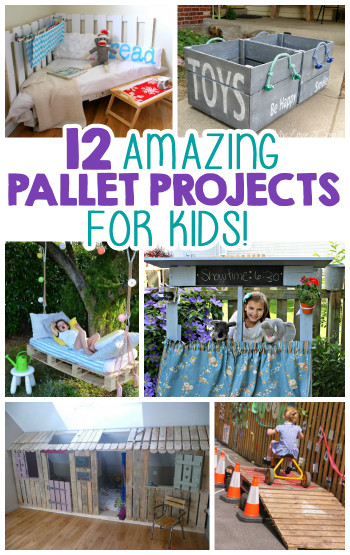 DIY Kids Project
 12 Amazing Pallet Projects For Kids