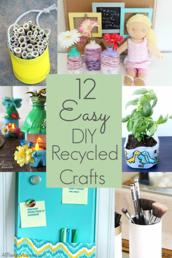 DIY Kids Project
 DIY Recycled Bottle Flower Vase Craft All Things Mamma