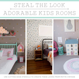 DIY Kids Room Decorations
 Steal The Look Adorable Kids Rooms