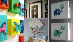 DIY Kids Room Decorations
 Cute DIY Wall Art Projects For Kids Room