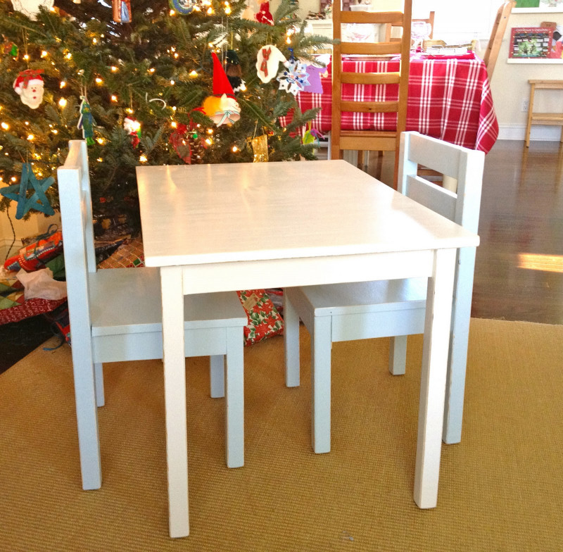 DIY Kids Tables
 That s My Letter DIY Kids Table with Chairs