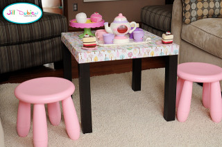 DIY Kids Tables
 15 Cool DIY Kids Tables From IKEA