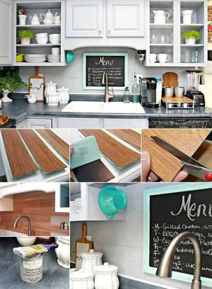 Diy Kitchen Backsplash Ideas
 24 Low Cost DIY Kitchen Backsplash Ideas and Tutorials