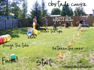 Diy Obstacle Course for Kids Beautiful and We Also Set Up An Obstaclecourse the Kids Loved It