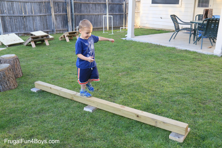 DIY Obstacle Course For Kids
 DIY American Ninja Warrior Backyard Obstacle Course