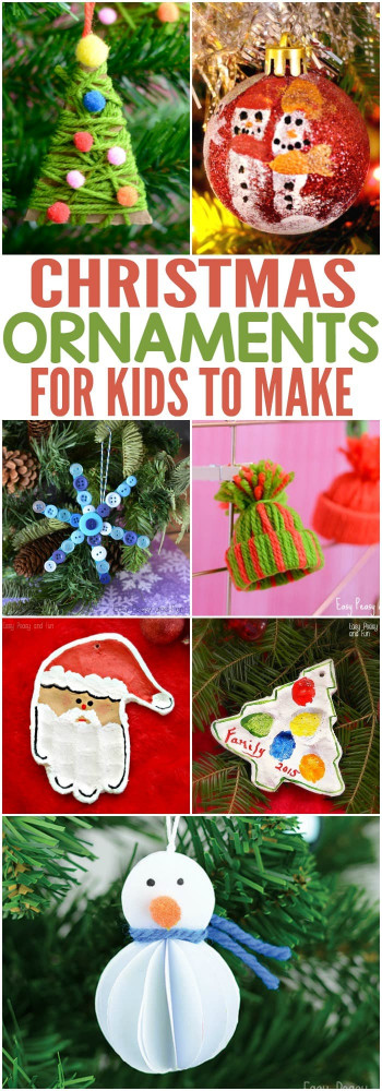 DIY Ornaments For Kids
 Jolly DIY Christmas Ornaments Ideas Homemade Memories