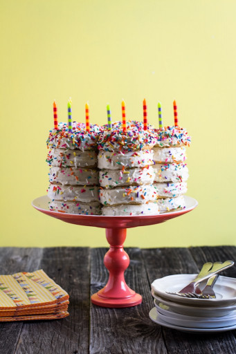 Donut Birthday Cake
 Birthday Cake Planning