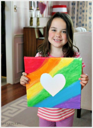 Easy Art For Kids
 40 Awesome Canvas Painting Ideas for Kids