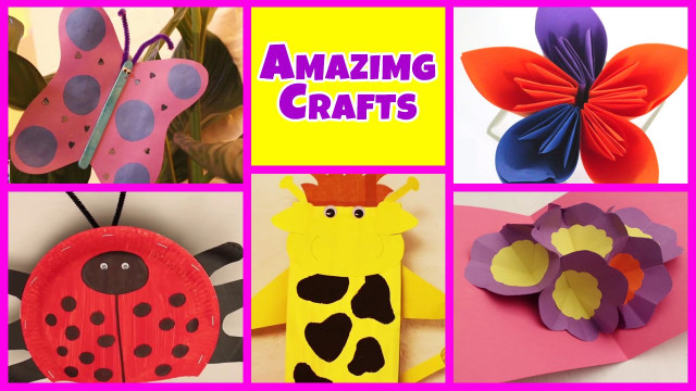 Easy Arts And Crafts For Kids
 Amazing Arts and Crafts Collection
