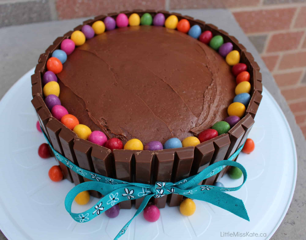 Easy Birthday Cake Ideas
 Easy Birthday Cake Ideas – Kit Kat Cake Recipe Little