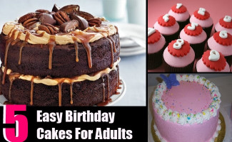 Easy Birthday Cake Ideas
 Different Types Birthday Cakes For Adults Easy Ideas