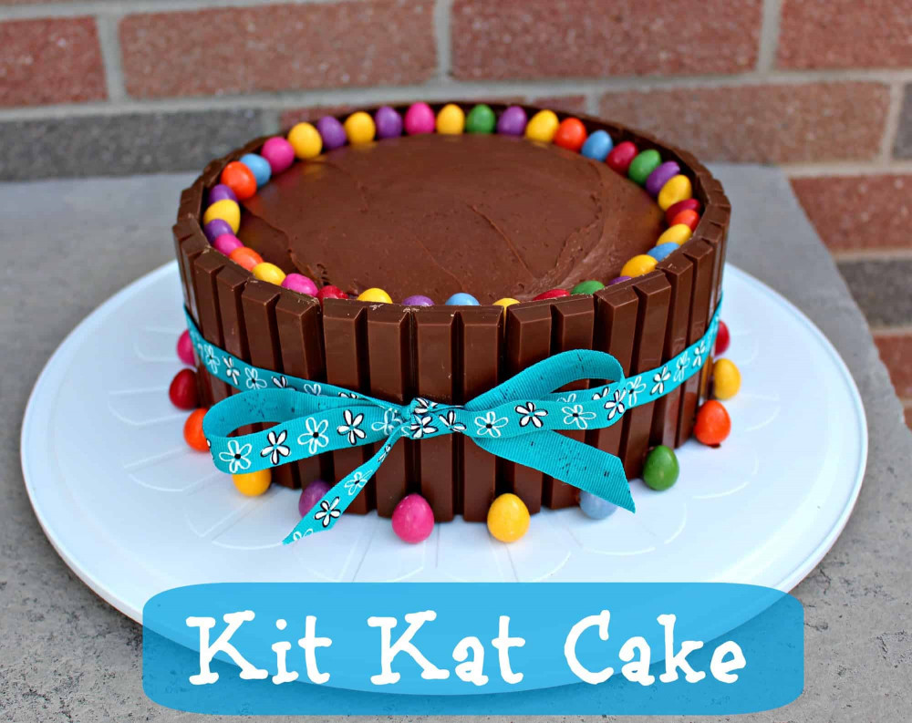 Easy Birthday Cake Ideas
 Easy Birthday Cake Ideas – Kit Kat Cake Recipe Little