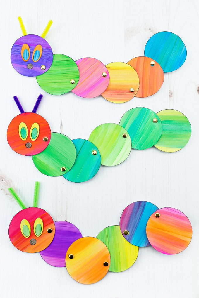 Easy Craft For Kids
 How to Make an Easy and Fun Wiggling Caterpillar Craft