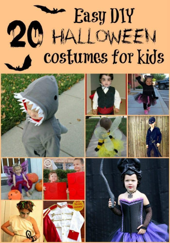Easy DIY Costumes For Kids
 20 Easy DIY Halloween Costume Ideas for Kids