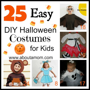 Easy DIY Costumes For Kids
 25 Easy DIY Halloween Costumes for Kids