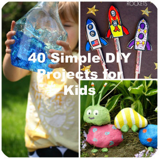 Easy DIYs For Kids
 40 Simple DIY Projects for Kids to Make