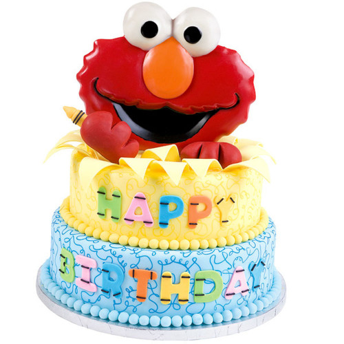 Elmo Birthday Cake
 Elmo Birthday Cake Sesame Street Cakes