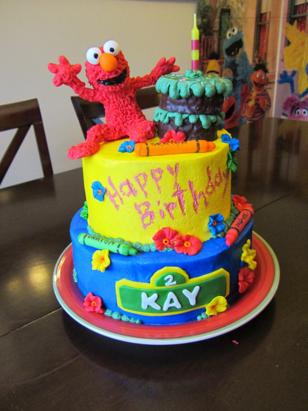 Elmo Birthday Cake
 Cakeopolis 155 Baby Kay s Elmo Birthday Cake