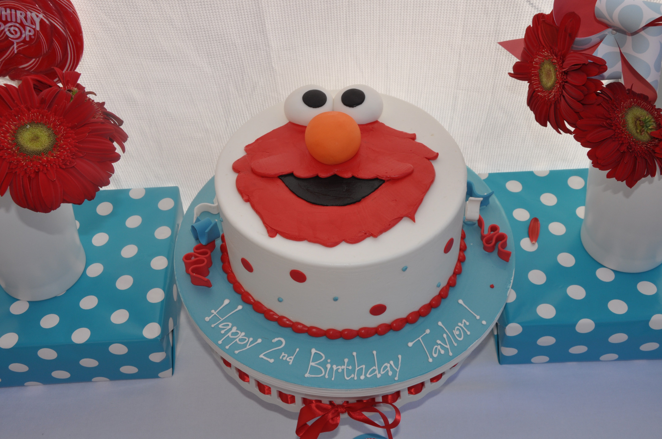 Elmo Birthday Cake
 Elmo – Birthday Party Taylor’s World
